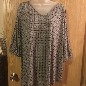 Lane Bryant 3/4 sleeve tunic